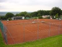 Ansicht des Tennisplatzes des TC Brigachtal